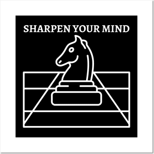 Chess - Sharpen your mind Posters and Art